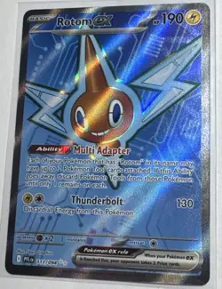 Pokemon Rotom ex (111/148) Phantasmal Flames NM HOLO - Image 1