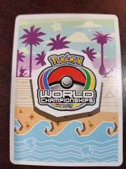 2016 POKEMON ROWLET RARE BASIC WORLD CHAMPIONSHIPS 2017 9/149 - Image 3