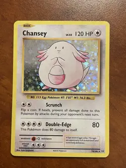 Pokemon TCG-Chansey-Evolutions-70/108-Holo Rare-2016 - Image 1