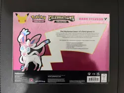 Pokemon TCG Celebrations 25th Anniversary Dark Sylveon V Collection Box Sealed - Image 2