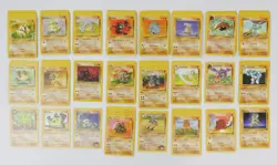 Lot of 153 Vintage Fighting Pokemon - Base Set 1/2, Fossil, Jungle, Team Rocket - Image 1