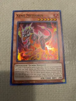 Yu-Gi-Oh! xeno meteorus mint super rare 1st ed WISU-EN001 - Image 1