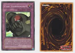Konami Yu-Gi-Oh Clay Sturmangriff DP1-DE030 Super Rare (158817) - Image 1