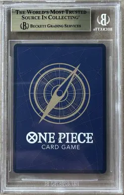 2025 Yamato Illustration Box Vol. 2 #016 ST13-016 One Piece EN Foil Beckett 9.5 - Image 2