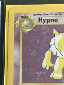 Hypno 1st Edition Holo Fossil Set 8/62 - Pokemon Card - Image 2