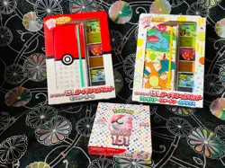 Pokemon Card 151 sv2a 1 SEALED BOX & 2 TYPE Card File TOTAL 3 ITEMS SP VALUE - Image 1