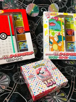 Pokemon Card 151 sv2a 1 SEALED BOX & 2 TYPE Card File TOTAL 3 ITEMS SP VALUE - Image 4