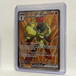 Armarouge ex 218/182 Ultra Rare Paradox Rift Pokemon Card - Image 3