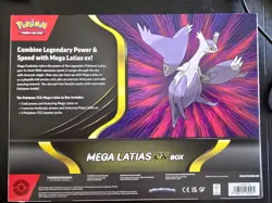Mega Latias EX Box New Sealed Pokemon Trading Card Game TCG - Image 2