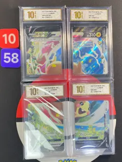 Pokemon Card Morpeko V-union Vmax Climax s8b 056/184 - 059/184 Japanese Grade10 - Image 1