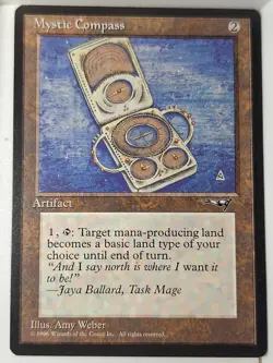 Mystic Compass - Alliances - Magic the Gathering MTG Nice! - Image 1