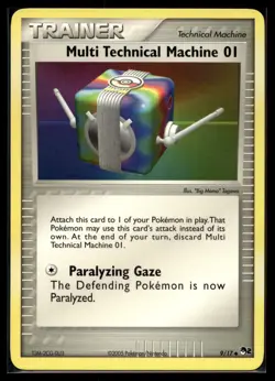 Pokemon POP Series 2 9/17 Multi Technical Machine 01 Pack Fresh - Image 1