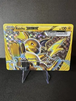 Raichu BREAK 50/162 Holo Foil XY - BREAKthrough - Pokemon TCG 2015 - Image 1