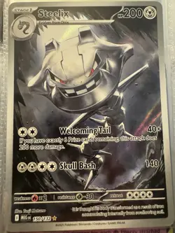 Steelix Pokemon 150/132 Mega Evolution Holo - Image 1