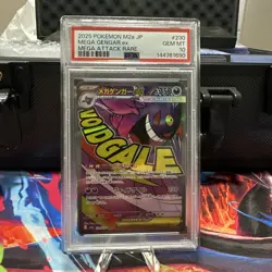 PSA 10 Mega Gengar ex MA 230/193 M2a MEGA Pokemon Japanese MEGA Dream ex 2025 - Image 1