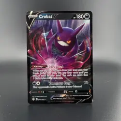 Nintendo Pokemon Crobat V Full Art Ultra Rare Card 044/072 Shining Fates 180 HP - Image 1