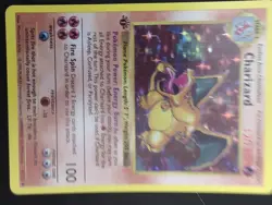 1999 Pokemon Charizard Base Set Shadowless 1st Edition Holo #4 New Cert PSA 1 - Image 2