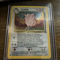 Pokemon Clefable Prerelease Holo Promo Base Set 2 1/64 Wizards 1999 English - Image 1