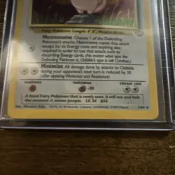 Pokemon Clefable Prerelease Holo Promo Base Set 2 1/64 Wizards 1999 English - Image 5