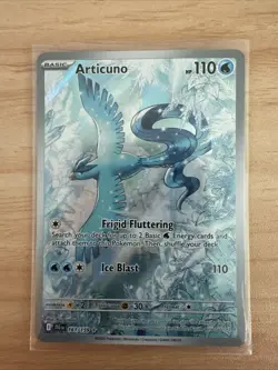 Pokemon TCG Articuno Journey Together 161/159 Special Illustration Rare Card - Image 2