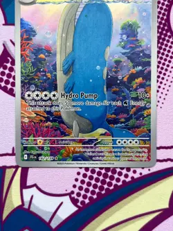 Pokemon TCG - Wailord 162/159 - Journey Together - Illustration Rare - NM - Image 3
