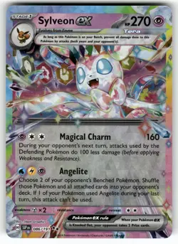 Sylveon ex 086/191 Double Rare Surging Sparks Pokemon Near Mint - Image 1
