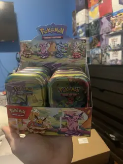 Pokemon TCG - Prismatic Evolutions - Mini Tin Display - Image 1