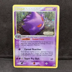 Pokemon Gengar 5/92 Legend Maker Reverse Holo Stamped ENG - No Charizard Crystal - Image 1