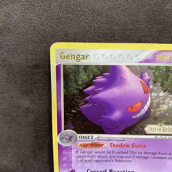 Pokemon Gengar 5/92 Legend Maker Reverse Holo Stamped ENG - No Charizard Crystal - Image 2