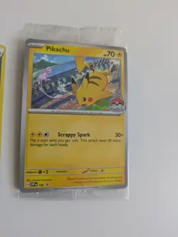 SEALED Pokemon Pikachu SVP 190 World Championships 2024 Black Star Promo NM - Image 3
