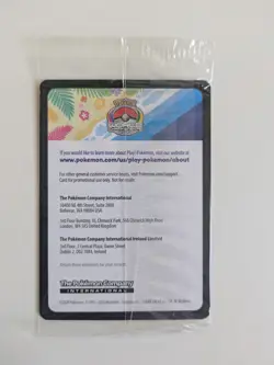 SEALED Pokemon Pikachu SVP 190 World Championships 2024 Black Star Promo NM - Image 4