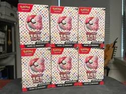 Pokemon 151 Booster Bundle (Lot of 6) Sealed - Image 1