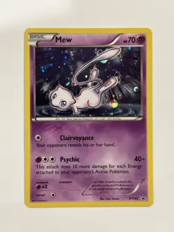 Pokemon Mew XY192 XY Black Star Promo Holo Basic Psychic 2017 - Image 1