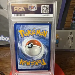 Pokemon TCG Riolu Pokemon Center Stamp Etb-Mega Lucario Black Star Promo PSA 8 - Image 2