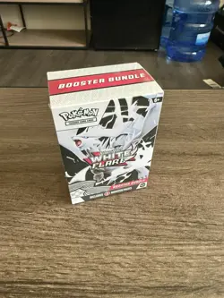 White Flare Booster Bundle Box - Factory Sealed Pokemon TCG Scarlet & Violet - Image 1