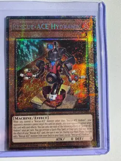 *** RESCUE-ACE HYDRANT *** 1ST EDITION STARLIGHT RARE MP25-EN046 YUGIOH! - Image 1