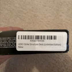 2015 YUGIOH UNLIMITED ED HERO STRIKE STRUCTURE DECK FACTORY SEALED NEW - Image 3