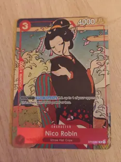 One Piece Card Game - Nico Robin OP01-017 - English 1st Anniversary - Image 1