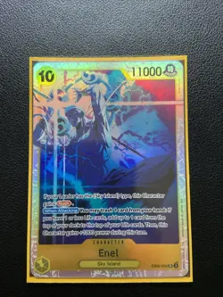 Enel EB02-052 SR One Piece Extra Booster Anime 25th Collection English - Image 1