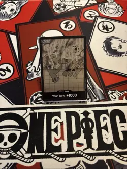 One Piece TCG DON!! OP15 Double Pack Sky Island Map Holo NM - Image 1