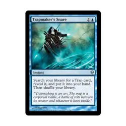 WOTC MtG Zendikar Trapmaker's Snare (U) (x4) NM - Image 1