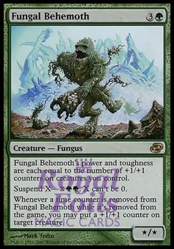 Fungal Behemoth 1x FOIL PLC MTG Planar Chaos Rare MINT green - Image 1