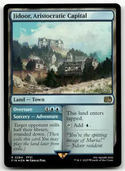 Jidoor, Aristocratic Capital #284 (Foil) (NM) Final Fantasy FIN Magic MTG - Image 1