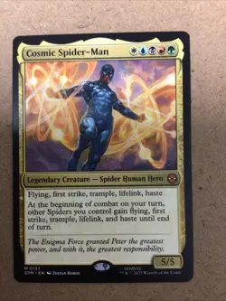 Cosmic Spider-Man (REGULAR) x1 - MTG Marvel's Spider-Man SPM #127 - Image 1
