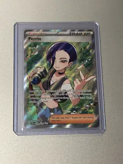 Perrin 209/167 – Twilight Masquerade Full Art Trainer Pokemon TCG - Image 1