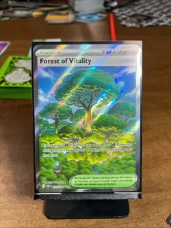 Pokemon TCG Forest of Vitality 109/088 Full Art Stadium Trainer Perfect Order - Image 1