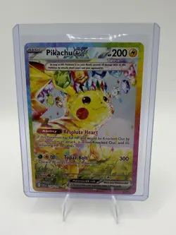 Pikachu ex 238/191 Special Illustration Rare Pokemon Surging Sparks SIR Holo - Image 1
