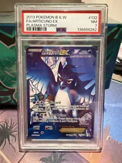 2013 Pokemon Articuno EX FULL ART 132/135 B&W Plasma Storm PSA 7 NEAR MINT 🔥🔥 - Image 1