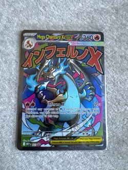 Pokemon Phantasmal Flames UPC Mega Charizard X EX #23 PROMO NM/M - Image 1