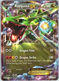 Rayquaza EX XY73 Promo XY Black Star Promos Pokemon NM - Image 1